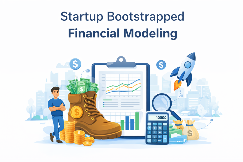 startup booted financial modeling